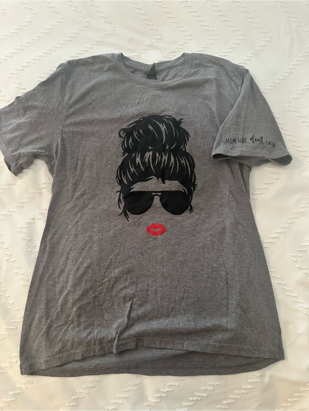 Anvil Gray Tri-Blend Crewneck Tee